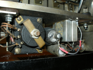 Electronics bay of a Rangertone chimes machine