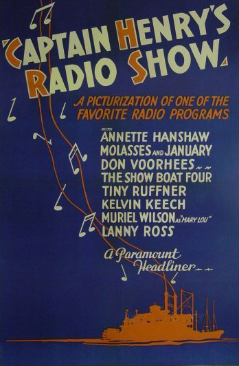 poster for the film Captain Henry's Radio Show